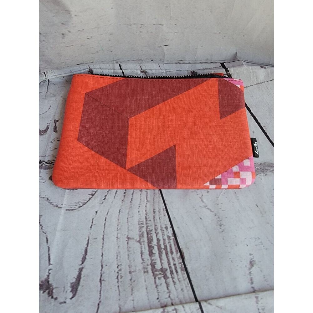 Ipsy Red Tetris Makeup Cosmetic Bag Makeup Glam Bag